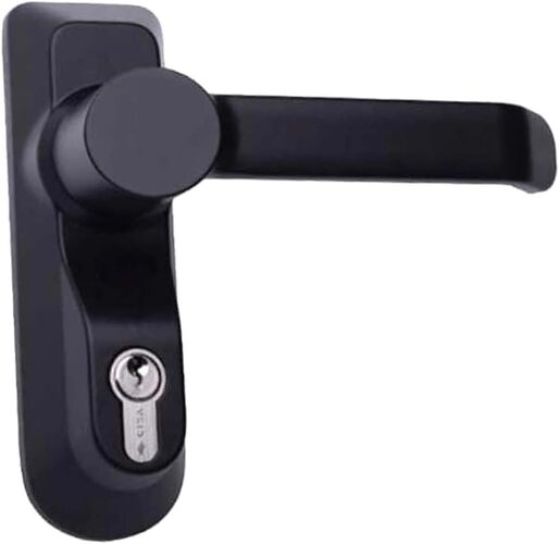 MANIGLIA X MANIGLIONE ANTIPANICO CORNI NERA