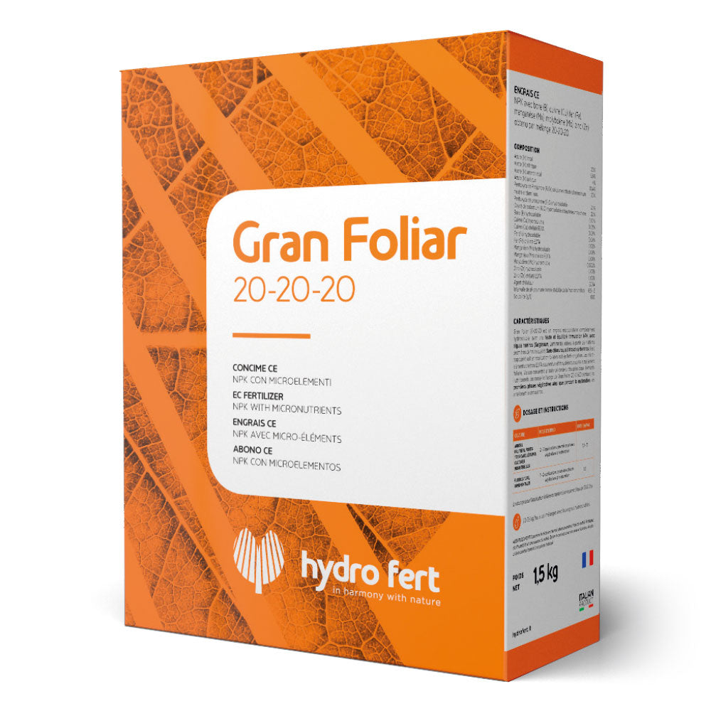 Gran Foliar 20.20.20 x kg 1.5