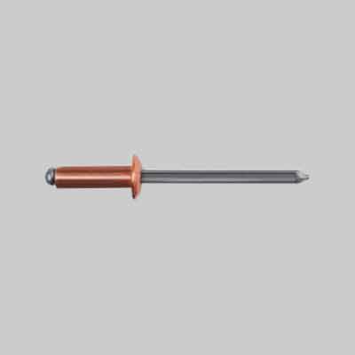 RIVETTO A STRAPPO RAME MM4,0X9