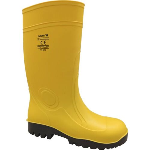 STIVALI SICUREZZA HUSKY S5 GINOCCHIO PVC VE/NE N 45