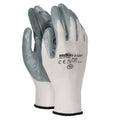 GUANTI IN NYLON SPALMATO IN NITRILE GRIGIO TG 11