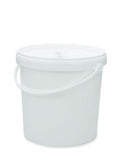SECCHIO IN PLASTICA CON COPERCHIO 14 LT DIAM. 30X29H CM